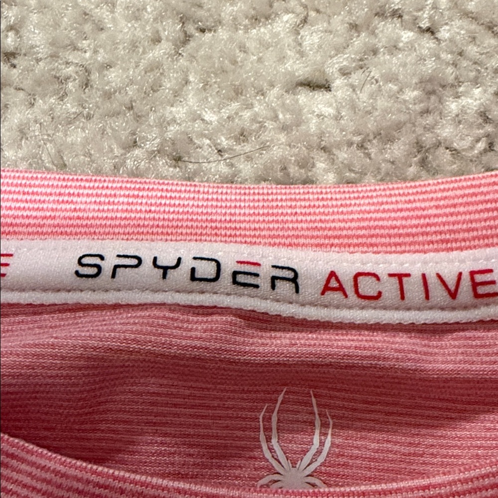 Spyder Pink Women's Long Sleeve Tee - Picture 5 of 7
